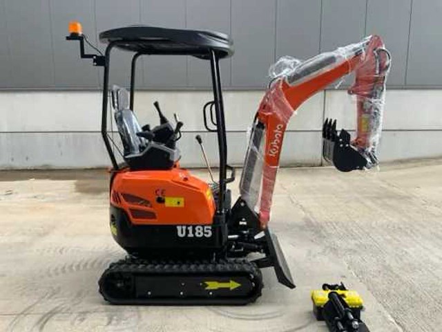 2026 powered by kubota - u185 - minigraafmachine - afbeelding 33 van  34