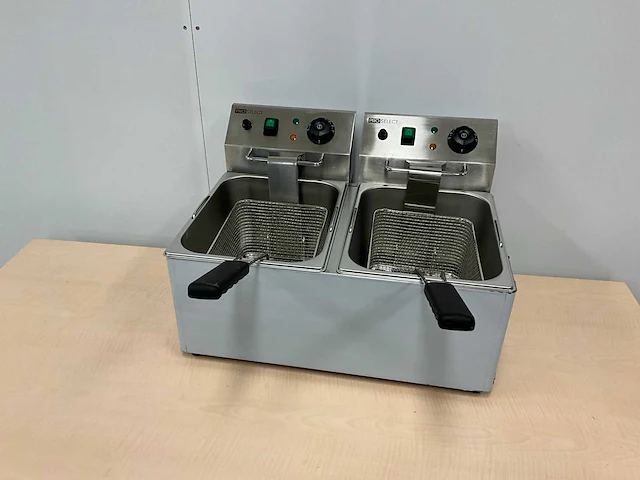 2026 pro select 1166311 dubbele friteuse - afbeelding 2 van  8