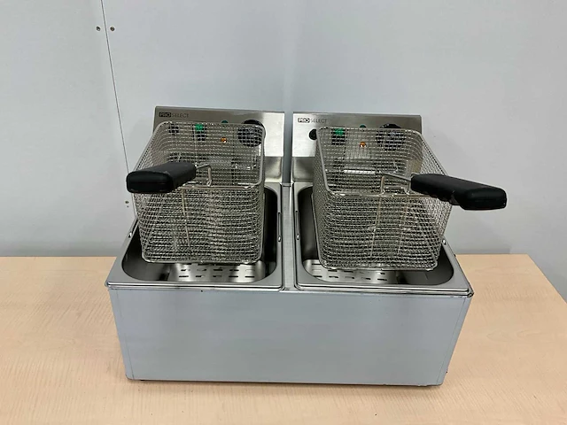 2026 pro select 1166311 dubbele friteuse - afbeelding 4 van  8
