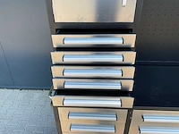 2026 rcw - rvs werkbank hoog 40 lade en 2 deuren - afbeelding 17 van  23