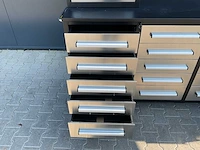 2026 rcw - rvs werkbank hoog 40 lade en 2 deuren - afbeelding 18 van  23