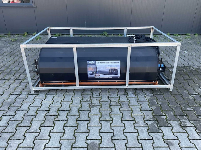 2026 rhino-cross 72 inch dichte veeg / borstel machine ten behoeve van schranklader / shovel - afbeelding 6 van  14