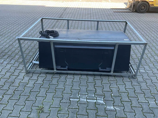 2026 rhino-cross 72 inch dichte veeg / borstel machine ten behoeve van schranklader / shovel - afbeelding 9 van  14