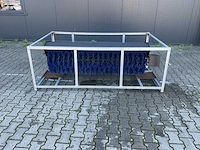 2026 rhino-cross 72 inch veeg / borstel machine ten behoeve van schranklader / shovel - afbeelding 7 van  13