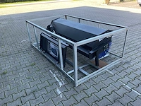 2026 rhino-cross 72 inch veeg / borstel machine ten behoeve van schranklader / shovel - afbeelding 11 van  13
