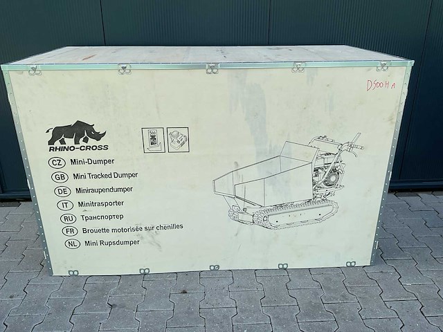 2026 rhino-cross d500ha mini dumper - afbeelding 3 van  43