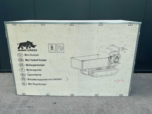 2026 rhino-cross d500hb mini dumper - afbeelding 36 van  90