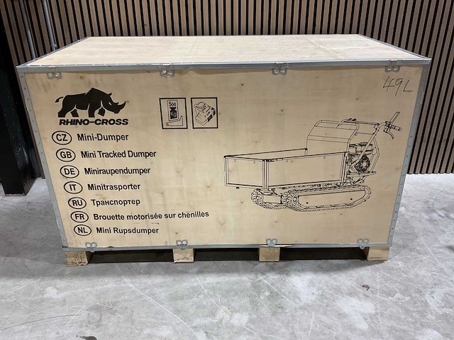 2026 rhino-cross d500mb mini dumper - afbeelding 24 van  41