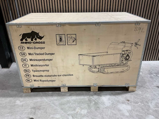 2026 rhino-cross d500mb mini dumper - afbeelding 43 van  66