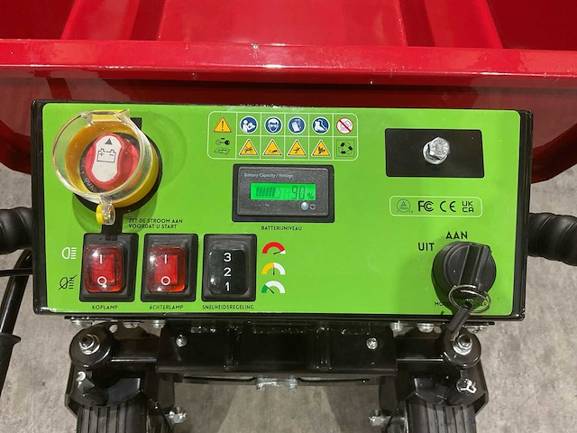 2026 rhino-cross ed500 dumper elektrisch - afbeelding 13 van  77