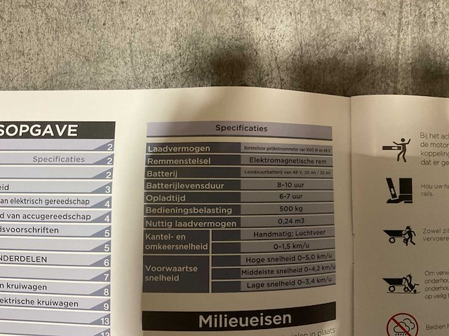 2026 rhino-cross ed500 dumper elektrisch - afbeelding 19 van  77