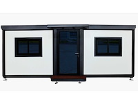 2026 rhino houses 23 m2 mobiele woonunit/kantoorunit met badkamer - afbeelding 2 van  8