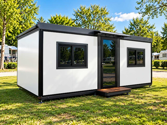 2026 rhino houses 23 m2 mobiele woonunit/kantoorunit met badkamer - afbeelding 1 van  8