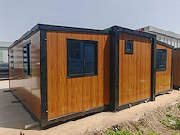 2026 rhino-houses 36,5 m2 2 slaapkamers, badkamer en keuken mobiele woonunit / tiny house met luifel / balkon - afbeelding 12 van  72