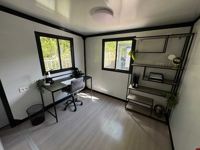 2026 rhino-houses 36,5 m2 2 slaapkamers, badkamer en keuken mobiele woonunit / tiny house met luifel / balkon - afbeelding 18 van  72