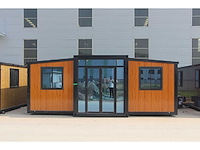 2026 rhino-houses 36,5 m2 2 slaapkamers, badkamer en keuken mobiele woonunit / tiny house met luifel / balkon - afbeelding 72 van  72