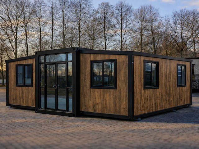 2026 rhino-houses 36,5 m2 2 slaapkamers, badkamer en keuken mobiele woonunit / tiny house - afbeelding 1 van  34