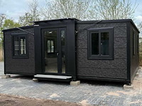 2026 rhino houses 36,5 m2 2 slaapkamers, badkamer en keuken mobiele woonunit / tiny house
