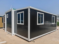 2026 rhino houses 36,5 m2 2 slaapkamers, badkamer en keuken mobiele woonunit / tiny house - afbeelding 1 van  38