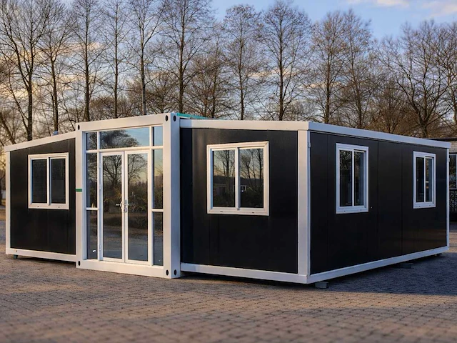 2026 rhino houses 36,5 m2 2 slaapkamers, badkamer en keuken mobiele woonunit / tiny house - afbeelding 1 van  72