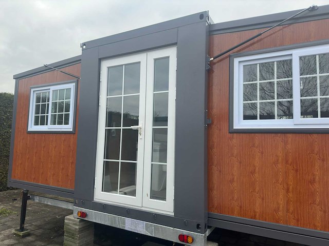 2026 rhino houses 36,5 m2 mobiele woonunit / tiny house op trailer compleet - afbeelding 12 van  107