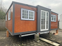 2026 rhino houses 36,5 m2 mobiele woonunit / tiny house op trailer compleet - afbeelding 28 van  103