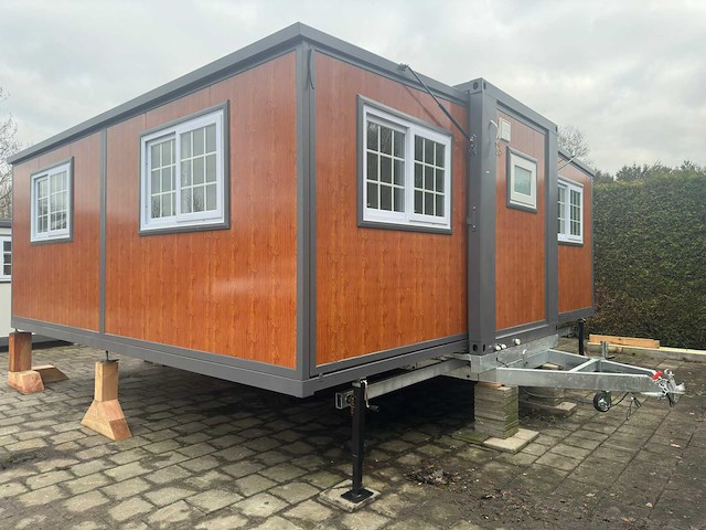 2026 rhino houses 36,5 m2 mobiele woonunit / tiny house op trailer compleet - afbeelding 10 van  105