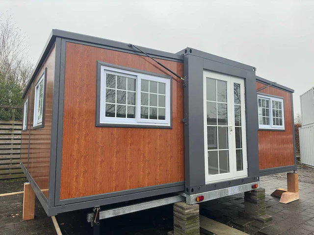 2026 rhino houses 36,5 m2 mobiele woonunit / tiny house op trailer compleet - afbeelding 29 van  105