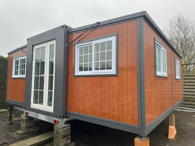 2026 rhino houses 36,5 m2 mobiele woonunit / tiny house op trailer compleet - afbeelding 22 van  105