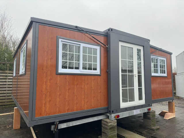 2026 rhino houses 36,5 m2 mobiele woonunit / tiny house op trailer compleet - afbeelding 29 van  105
