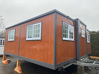 2026 rhino houses 36,5 m2 mobiele woonunit / tiny house op trailer compleet - afbeelding 2 van  2
