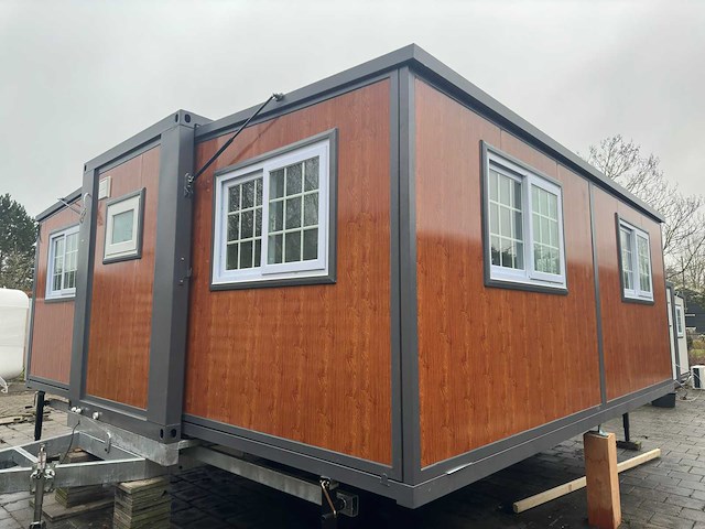2026 rhino houses 36,5 m2 mobiele woonunit / tiny house op trailer compleet - afbeelding 2 van  105