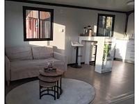 2026 rhino houses 36,5 m2 wit 2 slaapkamers, badkamer en keuken mobiele woonunit / tiny house met luifel / balkon - afbeelding 28 van  74