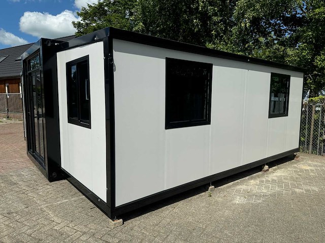 2026 rhino houses 36,5 m2 wit 2 slaapkamers, badkamer en keuken mobiele woonunit / tiny house - afbeelding 2 van  73