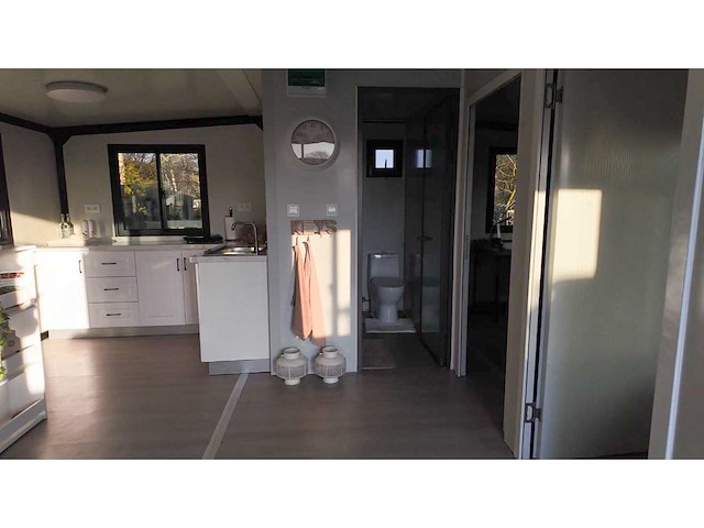 2026 rhino houses 36,5 m2 wit 2 slaapkamers, badkamer en keuken mobiele woonunit / tiny house - afbeelding 24 van  32