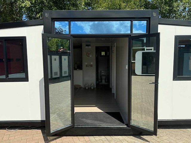 2026 rhino houses 36,5 m2 wit 2 slaapkamers, badkamer en keuken mobiele woonunit / tiny house - afbeelding 29 van  32