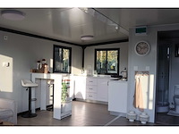 2026 rhino houses 36,5 m2 zwart 2 slaapkamers, badkamer en keuken mobiele woonunit / tiny house met luifel / balkon - afbeelding 31 van  38