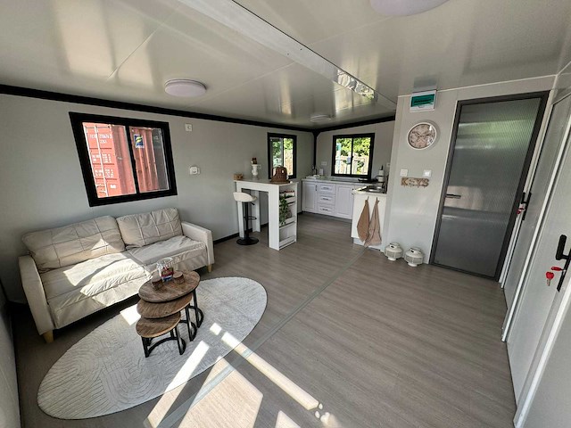 2026 rhino houses 36,5 m2 zwart 2 slaapkamers, badkamer en keuken mobiele woonunit / tiny house met luifel / balkon - afbeelding 34 van  38