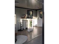 2026 rhino houses 36,5 m2 zwart 2 slaapkamers, badkamer en keuken mobiele woonunit / tiny house met luifel / balkon - afbeelding 49 van  73