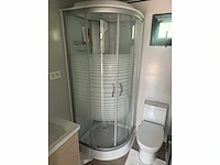 2026 rhino houses 36,5 m2 zwart 2 slaapkamers, badkamer en keuken mobiele woonunit / tiny house met luifel / balkon - afbeelding 25 van  73