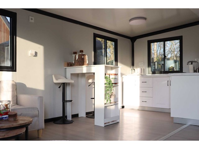 2026 rhino houses 36,5 m2 zwart 2 slaapkamers, badkamer en keuken mobiele woonunit / tiny house - afbeelding 28 van  67