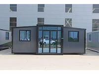 2026 rhino houses 36,5 m2 zwart 2 slaapkamers, badkamer en keuken mobiele woonunit / tiny house - afbeelding 2 van  72