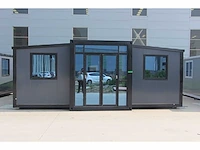 2026 rhino houses 36,5 m2 zwart 2 slaapkamers, badkamer en keuken mobiele woonunit / tiny house - afbeelding 43 van  72