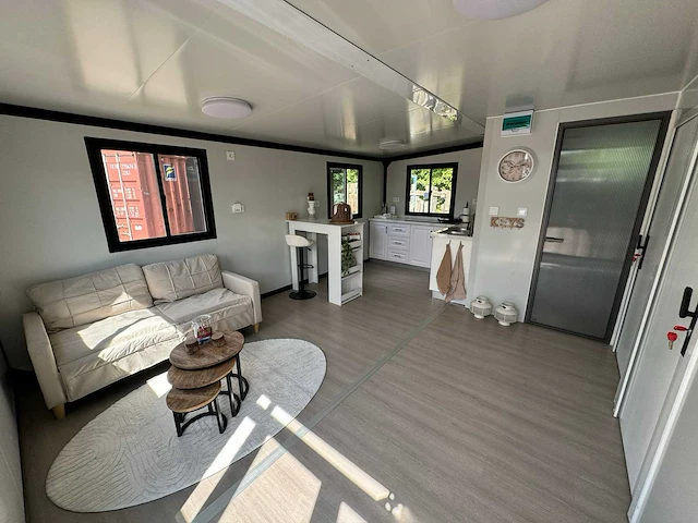 2026 rhino houses 36,5 m2 zwart 2 slaapkamers, badkamer en keuken mobiele woonunit / tiny house - afbeelding 58 van  72