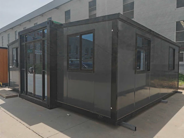 2026 rhino houses 36,5 m2 zwart 2 slaapkamers, badkamer en keuken mobiele woonunit / tiny house - afbeelding 58 van  72