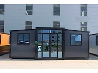 2026 rhino houses 36,5 m2 zwart 2 slaapkamers, badkamer en keuken mobiele woonunit / tiny house - afbeelding 60 van  72