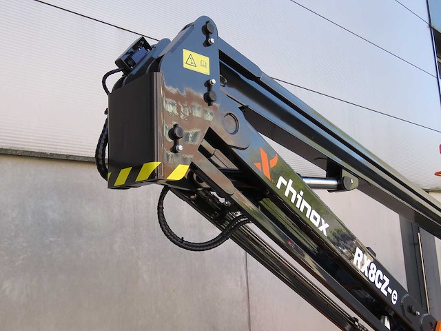 2026 rhinox rx8cz-e elektrische knikarm hoogwerker (demo-machine) - afbeelding 9 van  14