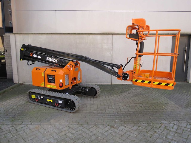 2026 rhinox rx8cz-e elektrische knikarm hoogwerker (demo-machine) - afbeelding 10 van  14