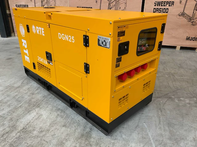 2026 rte dgn25 25 kva noodstroomaggregaat - afbeelding 11 van  20