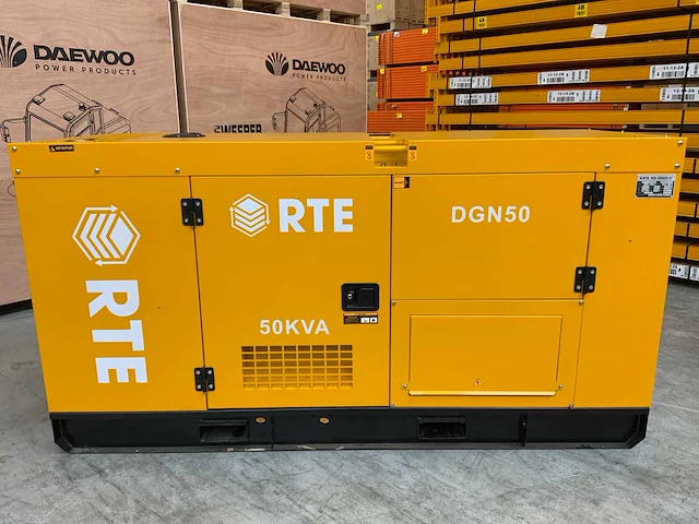 2026 rte dgn50 50 kva noodstroomaggregaat - afbeelding 1 van  20